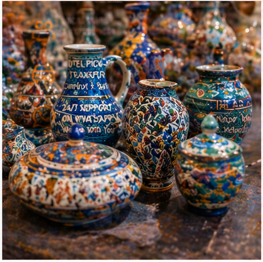 Traditional pottery in Avanos Cappadocia